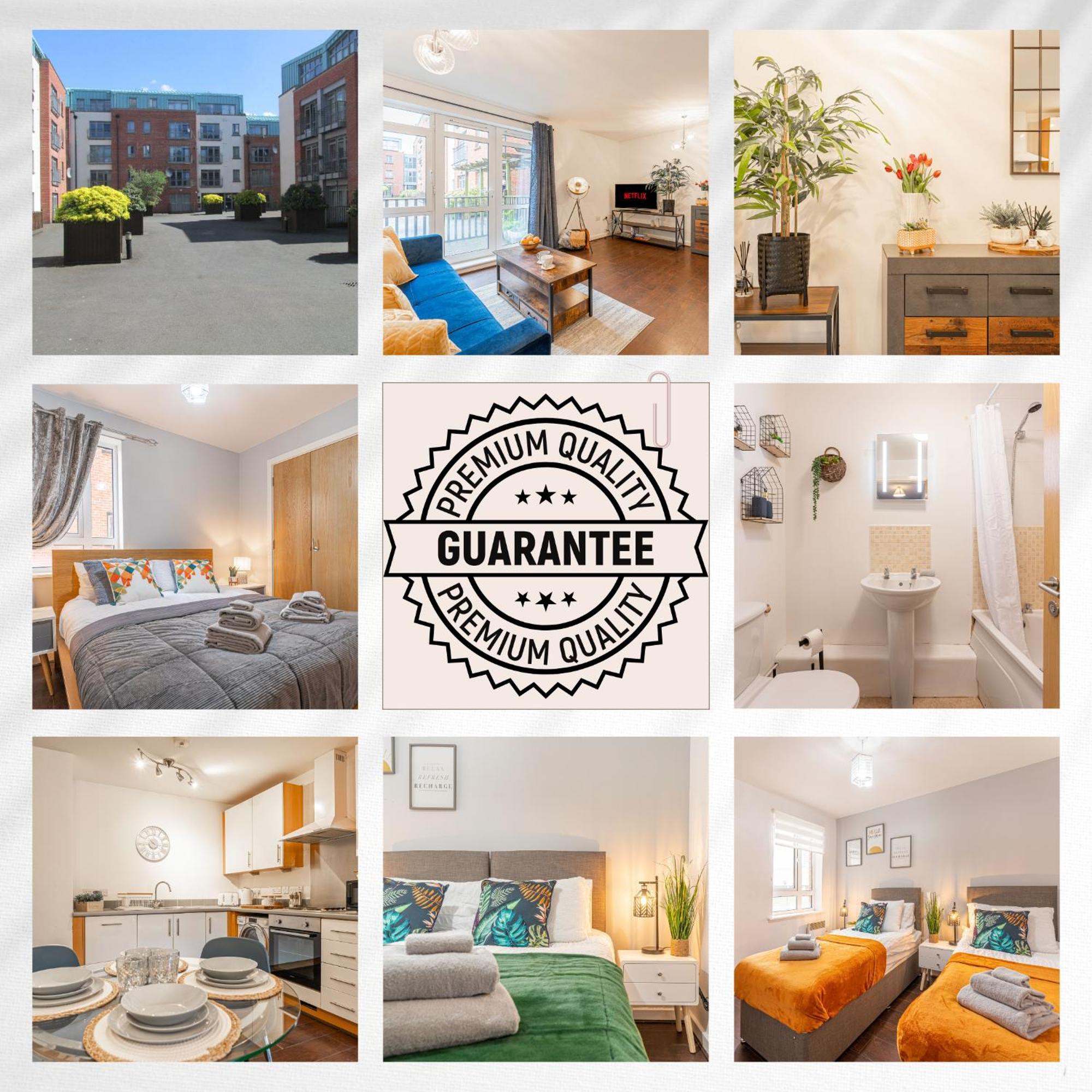 Centre Flat: Accessible Family Haven With Free Parking Apartment *